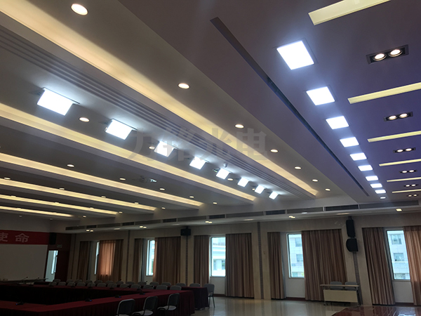 中國人民銀行嘉興市中心支行會(huì)議室燈光工程竣工